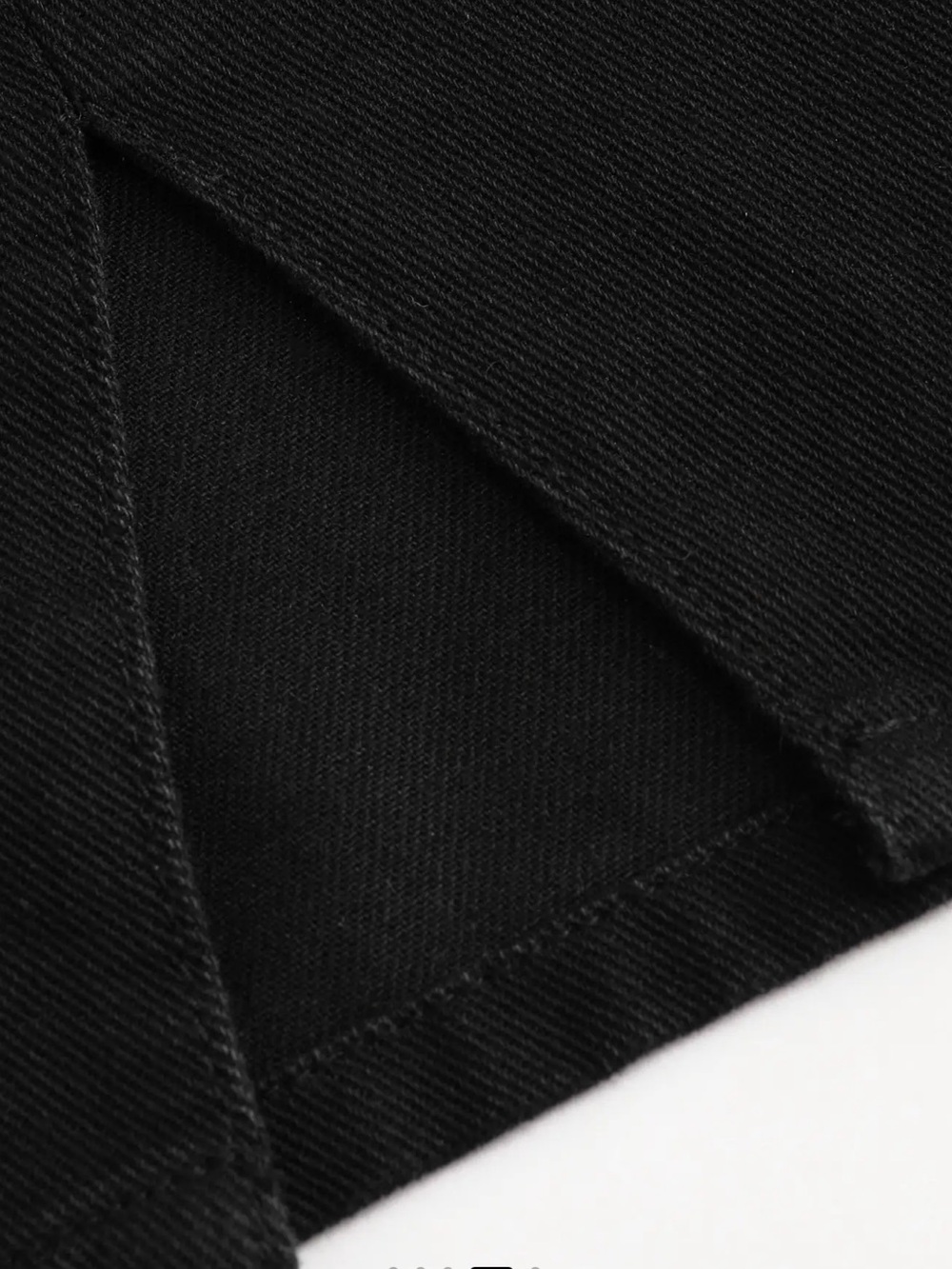 CIDER Buckle Detail Black Denim Office Siren Y2K Skort Size 1X NWT - Picture 6 of 10